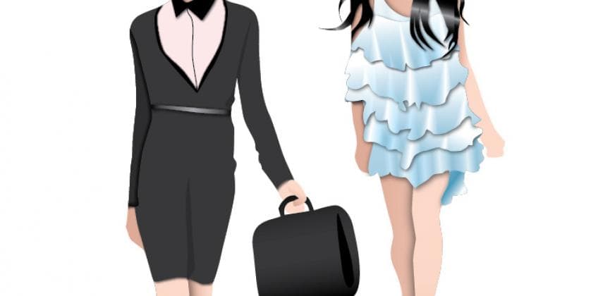 You can put your polished foot forward – but don’t go over the top