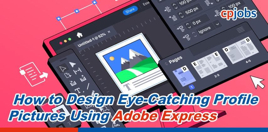 Elevate Your Online Presence: How to Design Eye-Catching Profile Pictures Using Adobe Express