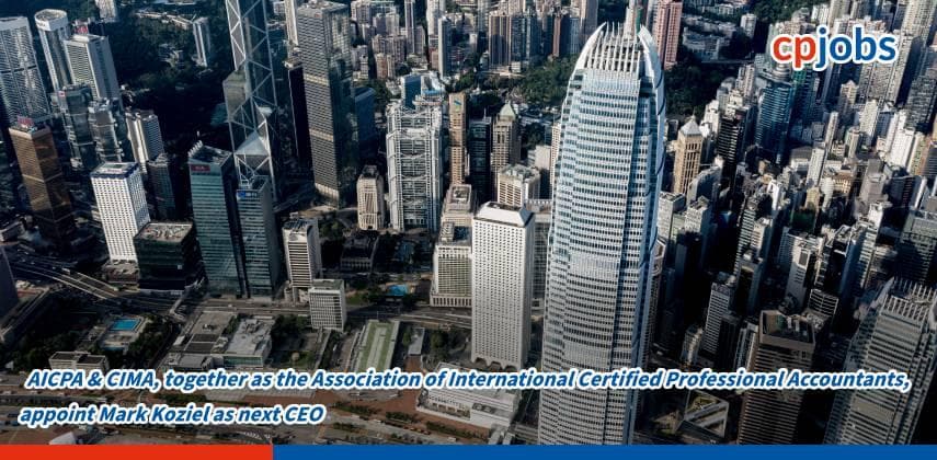 AICPA & CIMA, together as the Association of International Certified Professional Accountants, appoint Mark Koziel as next CEO