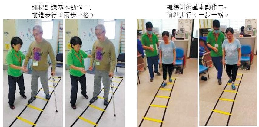 【維健樂】全方位步行訓練 ── 繩梯運動