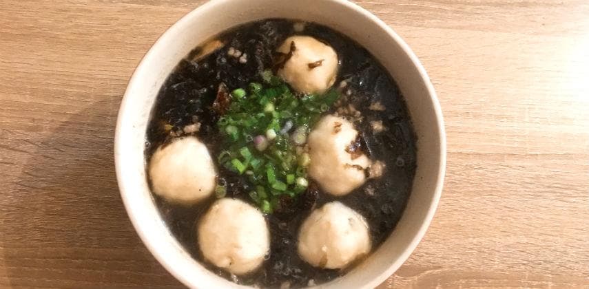 【一起煮吧！】補充腦袋營養 紫菜墨丸湯