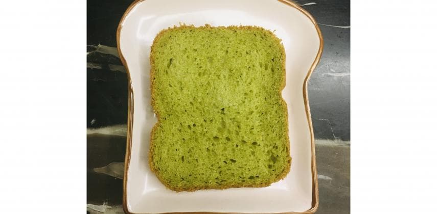 【中英素】麵包機抹茶牛奶方包