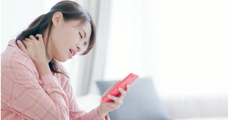 【物理自療】 長時間使用手機 3大貼士避免勞損