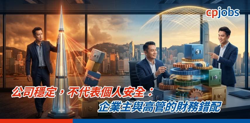 公司穩定，不代表個人安全：企業主與高管的財務錯配