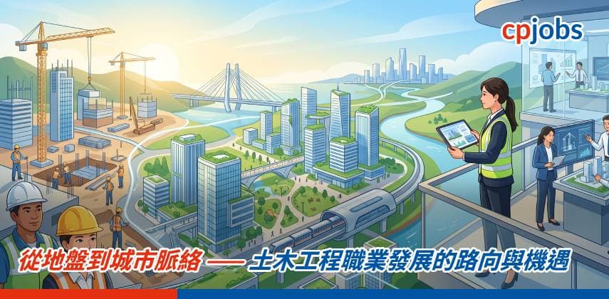 從地盤到城市脈絡 —— 土木工程職業發展的路向與機遇