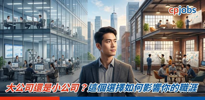 【職場 Hacker】大公司還是小公司？這個選擇如何影響你的職涯