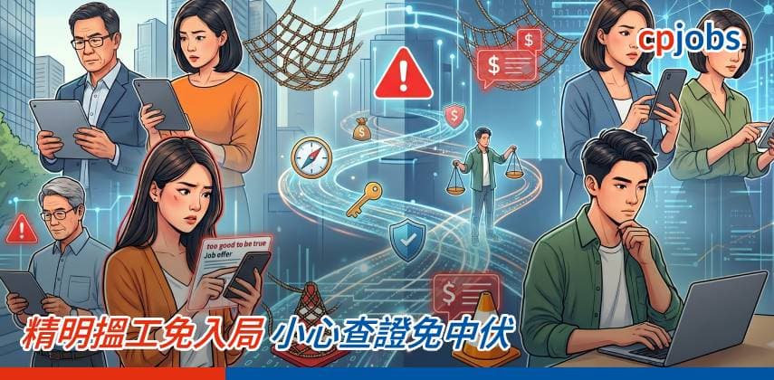 精明搵工免入局 小心查證免中伏