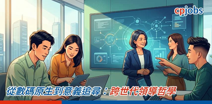【仁面秀心】從數碼原生到意義追尋：跨世代領導哲學