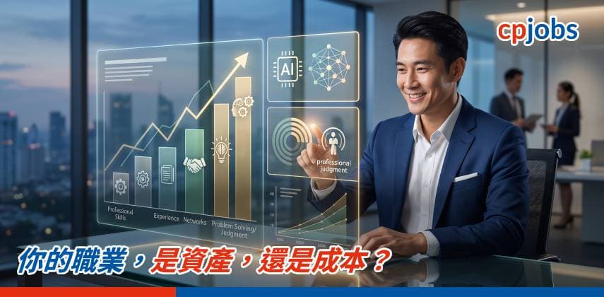 你的職業,是資產,還是成本?