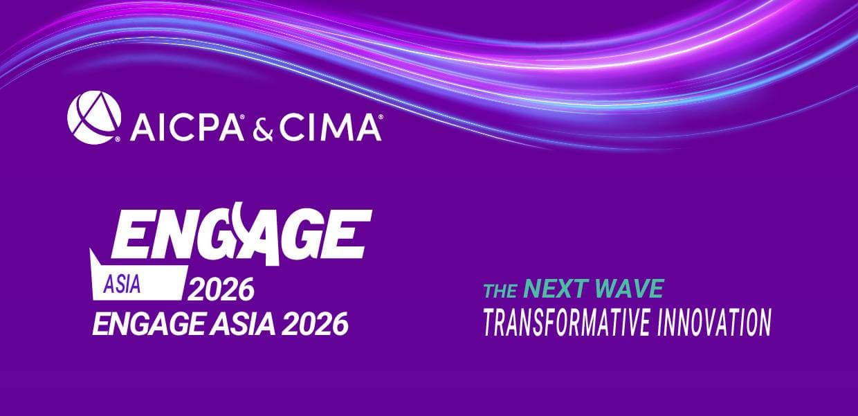 AICPA & CIMA ENGAGE 亞洲大會2026：掌握未來趨勢，連繫亞洲商界領袖