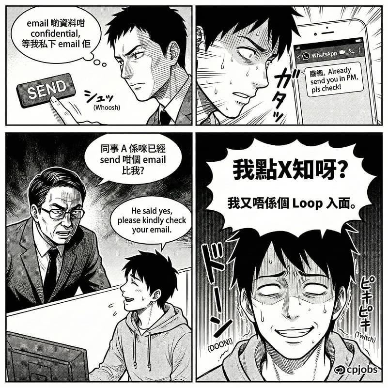 有一種尷尬叫「我唔喺個 Loop 入面」