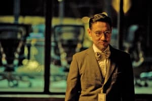 張學友在戲中飾演教授,梁樂民說十分滿意他的演出和造型,並希望帶給觀眾新的感覺。