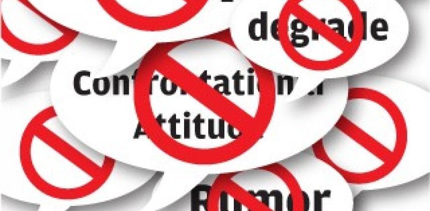 Words that can spell trouble at work