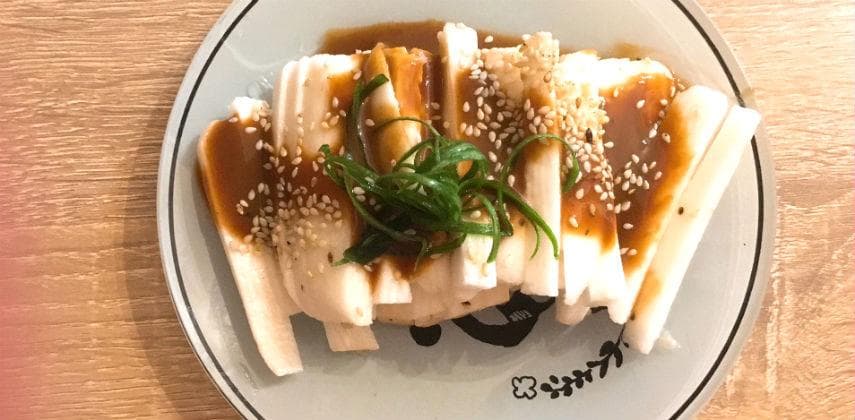 【一起煮吧!】忙中快煮醫肚 涼拌日本野生淮山