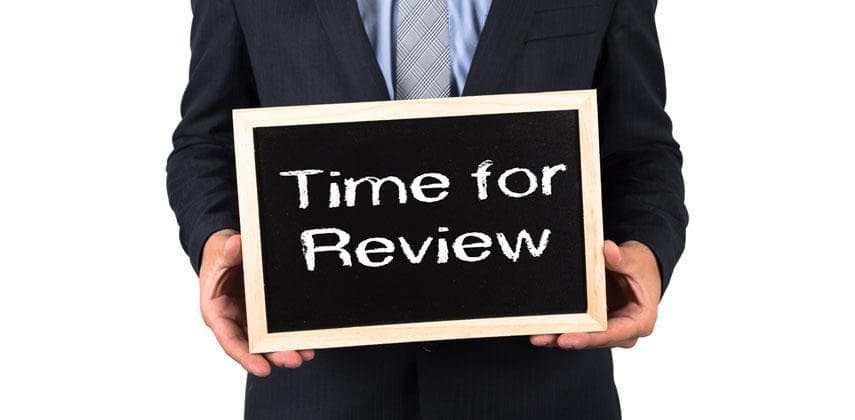 Review your performance carefully