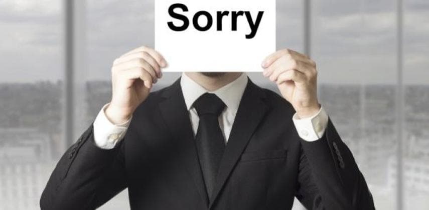 【職場教練】一句Sorry 好難講出口