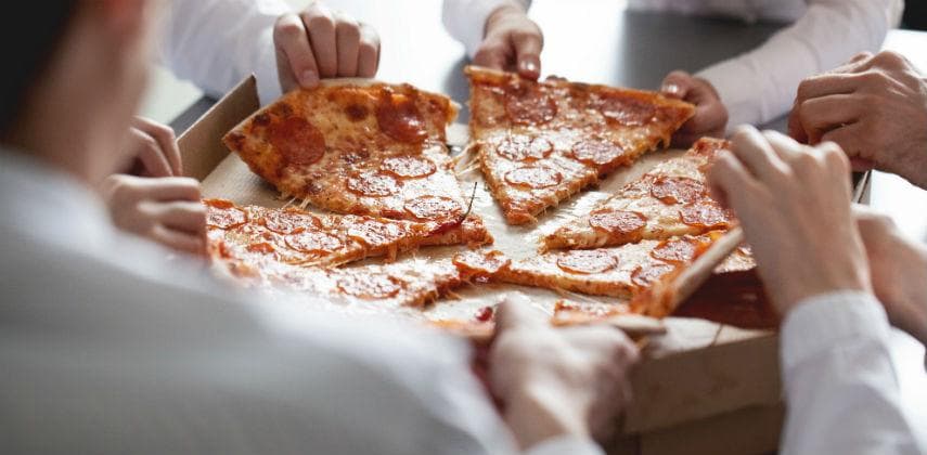 The “two pizza rule” can be instructive for start-ups and big corporations alike