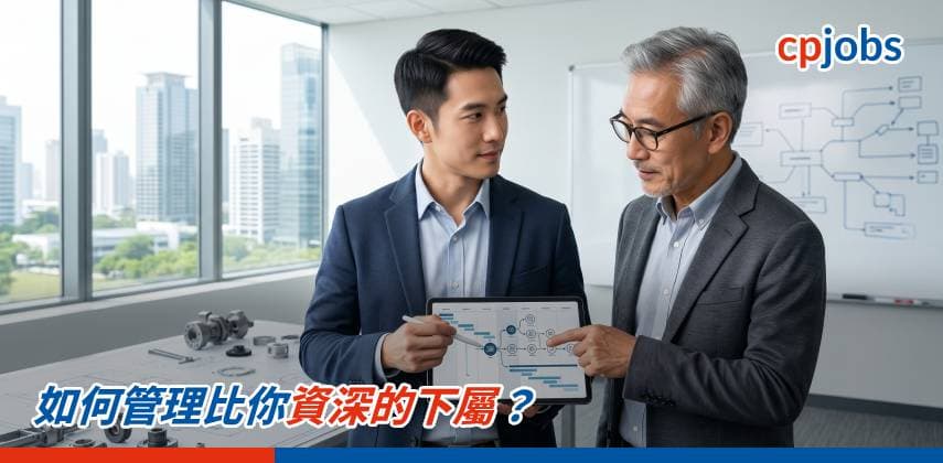 【職場 Hacker】如何管理比你資深的下屬?
